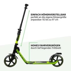 Am billigsten 🤩 Hudora BigWheel® Generation V 205 Scooter - BigWheel® Generation V 205 Scooter Limegrün ❤️ 13 Am billigsten 🤩 Hudora BigWheel® Generation V 205 Scooter - BigWheel® Generation V 205 Scooter Limegrün ❤️ -Hudora Verkaufsladen unnamed file 1025