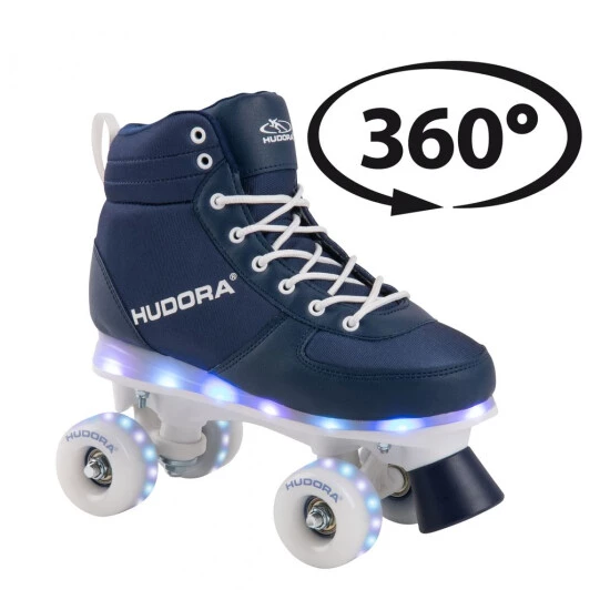 Besorgen 👏 HUDORA Rollschuhe Blau Mit LED, Größe 37-38 🤩 6 Besorgen 👏 HUDORA Rollschuhe Blau Mit LED, Größe 37-38 🤩 – Bild 4