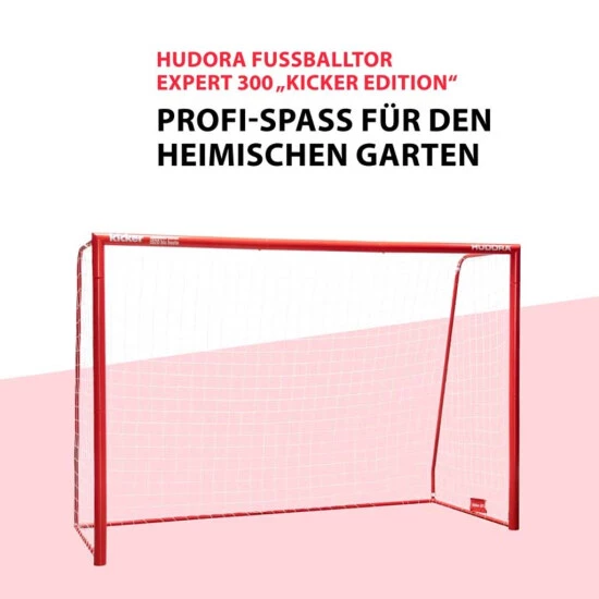 Großhandel 🔔 HUDORA Fußballtor Expert 300 "kicker Edition" ⌛ 4 Großhandel 🔔 HUDORA Fußballtor Expert 300 "kicker Edition" ⌛ – Bild 2