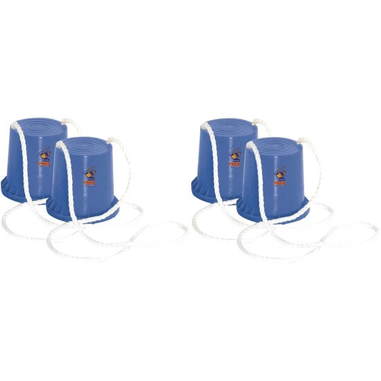 Aktion 👍 Hudora 76073-Blau-Blau 2 Paar Topfstelzen "Joey" ( 👏 3 Aktion 👍 Hudora 76073-Blau-Blau 2 Paar Topfstelzen "Joey" ( 👏