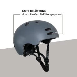 Bestes Angebot ✨ HUDORA Skaterhelm Allround, Gr. L, Graphit 😍 -Hudora Verkaufsladen unnamed file 1061