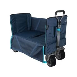 Aktion ⌛ HUDORA Bollerwagen Flexible, Handwagen ,blau 🔔