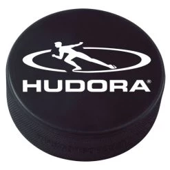 Auslauf 🎁 Hudora Puck Senior Eishockey Schwarz 👏