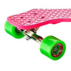 Brandneu 🥰 Hudora Longboard Fun Cruiser, Faserverstärkt & Rutschfest, Pink; 12712 ❤️ -Hudora Verkaufsladen unnamed file 1160