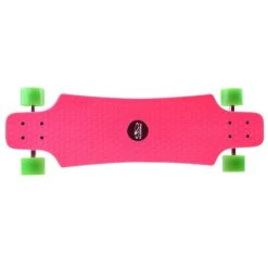 Brandneu 🥰 Hudora Longboard Fun Cruiser, Faserverstärkt & Rutschfest, Pink; 12712 ❤️ -Hudora Verkaufsladen unnamed file 1165