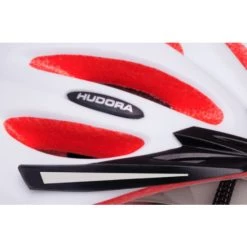 Brandneu 🥰 HUDORA - Fahrradhelm Basalt, Gr. 56-59 Weiss/orange 🛒 -Hudora Verkaufsladen unnamed file 1174
