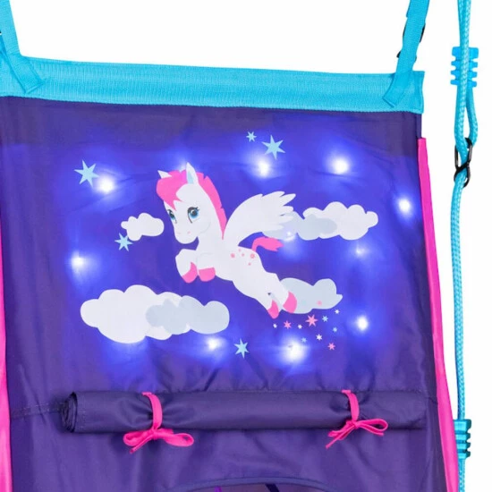 Auslauf 😀 HUDORA Nestschaukel Pony Mit Zelt LED 👏 7 Auslauf 😀 HUDORA Nestschaukel Pony Mit Zelt LED 👏 – Bild 5