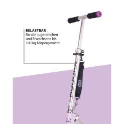 Schlussverkauf 👏 HUDORA BigWheel® 205, Scooter Lila 🎉 -Hudora Verkaufsladen unnamed file 12