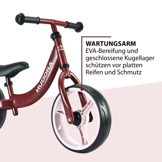 Besorgen ❤️ Hudora 10418 Laufrad Classic, Bordeaux 🎁 7 Besorgen ❤️ Hudora 10418 Laufrad Classic, Bordeaux 🎁 – Bild 5