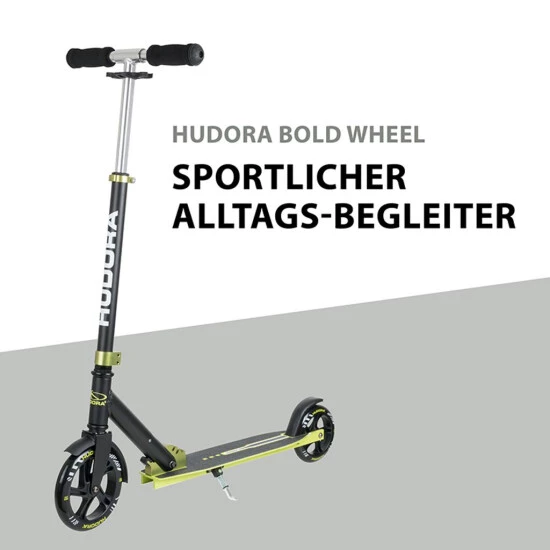 Schlussverkauf 🔔 HUDORA - Scooter Bold Wheel L 180mm, Grün 💯 8 Schlussverkauf 🔔 HUDORA - Scooter Bold Wheel L 180mm, Grün 💯 – Bild 6