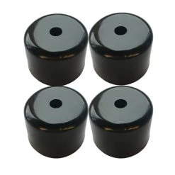 Brandneu ⭐ HUDORA Ersatzteile : 4 Endkappen 👏