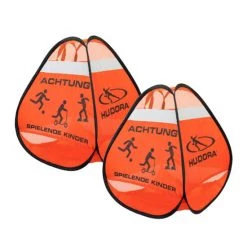 Auslauf 🧨 HUDORA Kinderscooter Flitzkids 2.0, Blau Mit Safety Pop Up Aufsteller Set 🧨 -Hudora Verkaufsladen unnamed file 1362