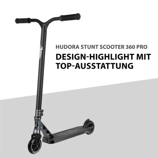 Rabatt ⭐ Hudora Stunt Scooter 360 Pro, Anthrazit 😉 4 Rabatt ⭐ Hudora Stunt Scooter 360 Pro, Anthrazit 😉 – Bild 2