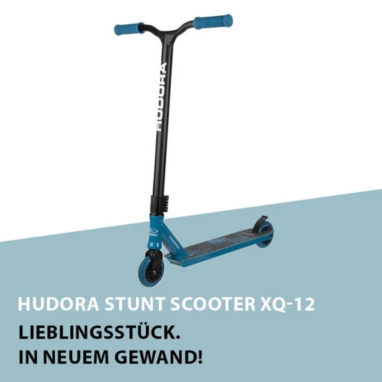 Billig 🔔 HUDORA Stunt Scooter XQ-12.1, Blau Mit Skater Rampe (Bundle) ⭐ 8 Billig 🔔 HUDORA Stunt Scooter XQ-12.1, Blau Mit Skater Rampe (Bundle) ⭐ – Bild 6