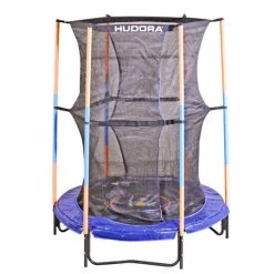 Brandneu ❤️ HUDORA Sicherheitstrampolin Jump In 140cm Blau 🎉