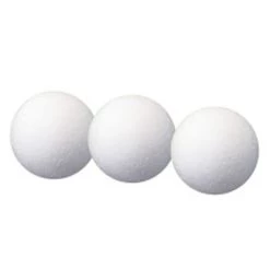 Billig 😀 3 Ersatzbälle, ø¸ 3,4 Cm Weiß ⭐