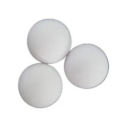 Budget 🎁 Hudora 3 Bälle, 3,8 Cm Weiß Für Tischkicker 🌟