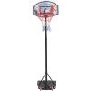 Bestes Angebot ✨ Hudora 🏀 Basketballständer All Stars 165-205cm Fahrbar 😀