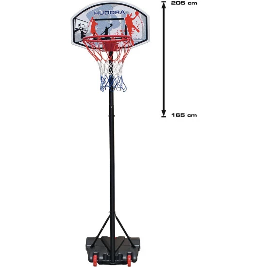 Bestes Angebot ✨ Hudora 🏀 Basketballständer All Stars 165-205cm Fahrbar 😀 4 Bestes Angebot ✨ Hudora 🏀 Basketballständer All Stars 165-205cm Fahrbar 😀 – Bild 2