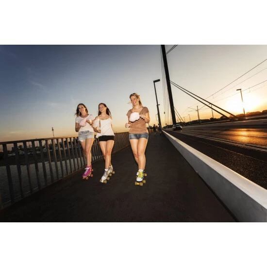 Neu 🎁 HUDORA Skeelers Mia Schwarz/Violett, Grö ß E 37-40 🎁 7 Neu 🎁 HUDORA Skeelers Mia Schwarz/Violett, Grö ß E 37-40 🎁 – Bild 5