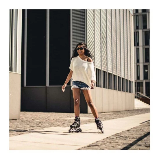 Neu 🎁 HUDORA Skeelers Mia Schwarz/Violett, Grö ß E 37-40 🎁 13 Neu 🎁 HUDORA Skeelers Mia Schwarz/Violett, Grö ß E 37-40 🎁 – Bild 11