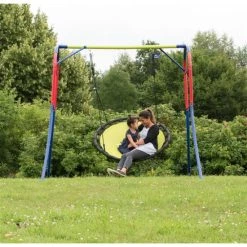 Großhandel 💯 Hudora Schaukelgestell Mit Nestschaukel - Maße: 2150x2300x2070 Mm In Rot/blau/gelb; 64023 ❤️ -Hudora Verkaufsladen unnamed file 246