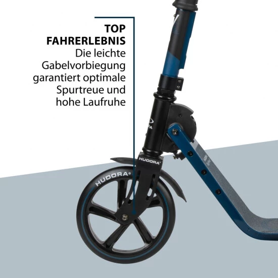 Bestpreis ✨ HUDORA BigWheel® Generation V 205, Scooter Dunkelblau "Exklusiv Edition" 🔔 7 Bestpreis ✨ HUDORA BigWheel® Generation V 205, Scooter Dunkelblau "Exklusiv Edition" 🔔 – Bild 5