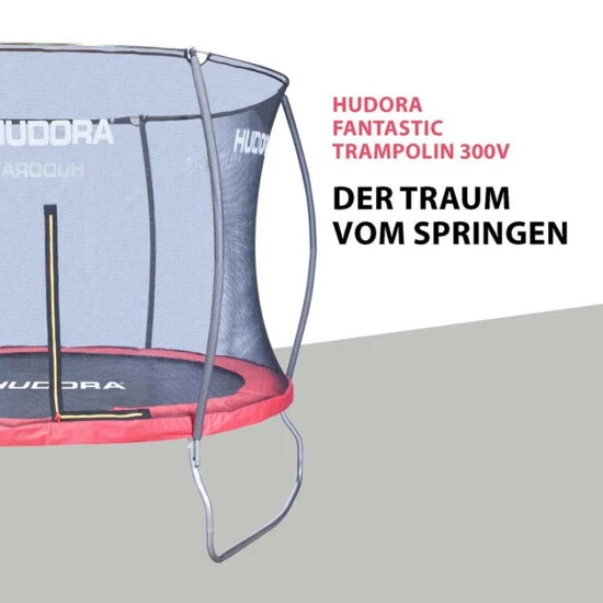 Bestes Angebot 😍 HUDORA Fantastic Trampolin 300V Inkl. Zubehör (Komplett-Set) 😀 4 Bestes Angebot 😍 HUDORA Fantastic Trampolin 300V Inkl. Zubehör (Komplett-Set) 😀 – Bild 2