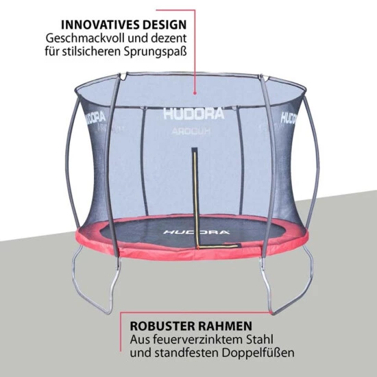 Bestes Angebot 😍 HUDORA Fantastic Trampolin 300V Inkl. Zubehör (Komplett-Set) 😀 5 Bestes Angebot 😍 HUDORA Fantastic Trampolin 300V Inkl. Zubehör (Komplett-Set) 😀 – Bild 3