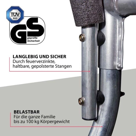 Bestes Angebot 😍 HUDORA Fantastic Trampolin 300V Inkl. Zubehör (Komplett-Set) 😀 6 Bestes Angebot 😍 HUDORA Fantastic Trampolin 300V Inkl. Zubehör (Komplett-Set) 😀 – Bild 4