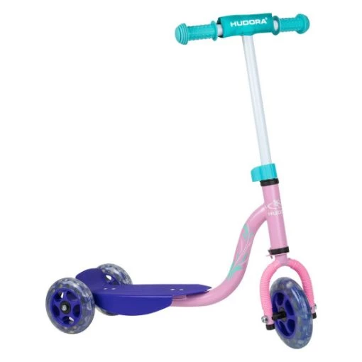 Auslauf 💯 Hudora Kiddyscooter Joey, Rosa 😀 -Hudora Verkaufsladen unnamed file 353