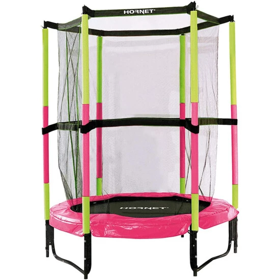 Budget 🎁 Hudora Trampolin Sicherheitstrampolin Jump In 140 Rosa 😉 5 Budget 🎁 Hudora Trampolin Sicherheitstrampolin Jump In 140 Rosa 😉 – Bild 3
