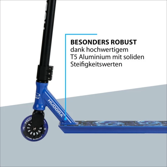 Angebote 😀 HUDORA Stunt Scooter XQ-12, Blau ✔️ 5 Angebote 😀 HUDORA Stunt Scooter XQ-12, Blau ✔️ – Bild 3