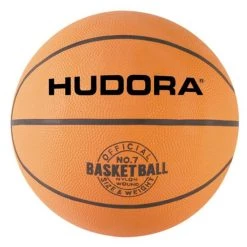 Billig 😀 HUDORA 🏀 Basketball Outdoor, Gr. 7, Orange - 71570 🎉