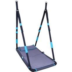 Bestes Angebot 🎁 Hudora Nestschaukel Hollywood 120x60 Cm, Schwarz/petrol ❤️