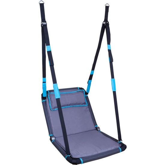 Bestes Angebot 🎁 Hudora Nestschaukel Hollywood 120x60 Cm, Schwarz/petrol ❤️ 4 Bestes Angebot 🎁 Hudora Nestschaukel Hollywood 120x60 Cm, Schwarz/petrol ❤️ – Bild 2