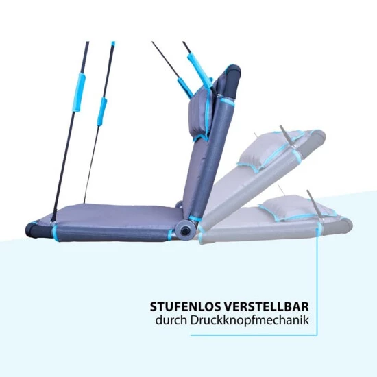 Bestes Angebot 🎁 Hudora Nestschaukel Hollywood 120x60 Cm, Schwarz/petrol ❤️ 12 Bestes Angebot 🎁 Hudora Nestschaukel Hollywood 120x60 Cm, Schwarz/petrol ❤️ – Bild 10