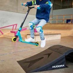 Aktion 🧨 HUDORA Stunt Scooter Kids, Hellblau 😍 -Hudora Verkaufsladen unnamed file 502