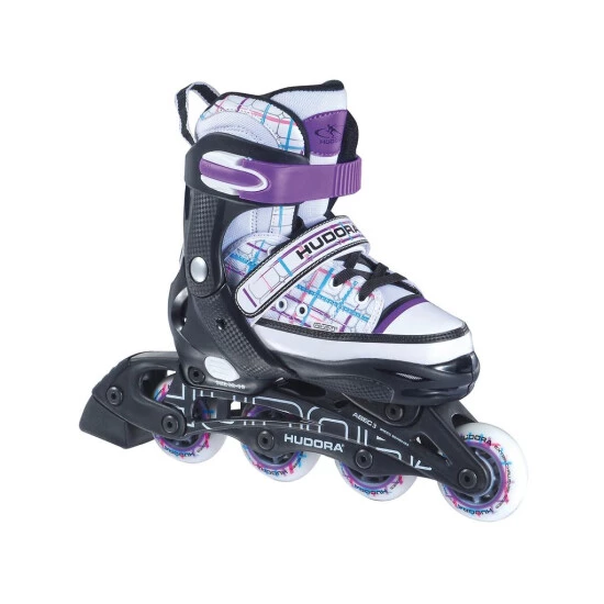 Bestpreis 👍 Hudora Inliner HD Karo Lila ✨ 3 Bestpreis 👍 Hudora Inliner HD Karo Lila ✨