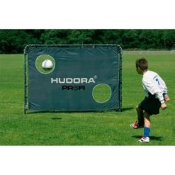 Rabatt ✔️ Hudora 76093 Torwand Für Fußballtor Grau, 213 X 15 ✨