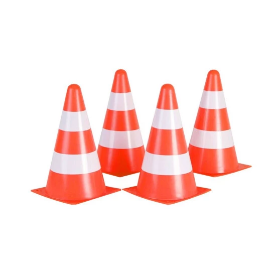 Schlussverkauf 👍 Hudora Pylonen 4er Set Orange/weiß. 22,5 Cm Hoch. 13 Cm Breit ❤️ 3 Schlussverkauf 👍 Hudora Pylonen 4er Set Orange/weiß. 22,5 Cm Hoch. 13 Cm Breit ❤️