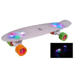 Besorgen 👍 Hudora Skateboard Retro Rainglow - Maße Ca. 57 X 15 Cm In Weiß/bunt; 12134 🛒