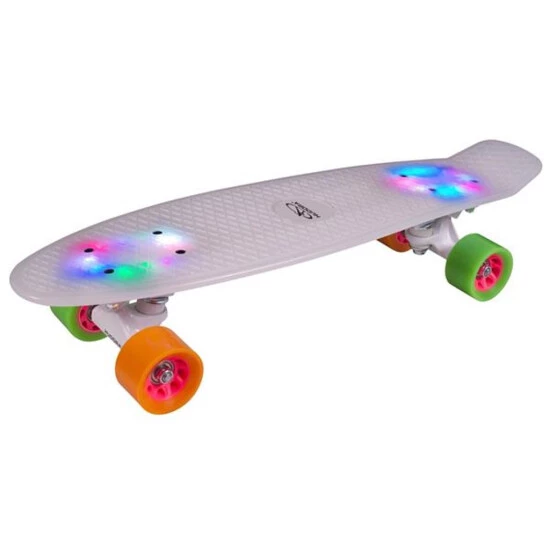 Besorgen 👍 Hudora Skateboard Retro Rainglow - Maße Ca. 57 X 15 Cm In Weiß/bunt; 12134 🛒 4 Besorgen 👍 Hudora Skateboard Retro Rainglow - Maße Ca. 57 X 15 Cm In Weiß/bunt; 12134 🛒 – Bild 2