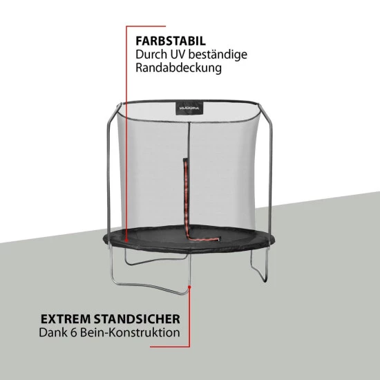 Bestes Angebot 😀 HUDORA First Trampolin 250V ✔️ 6 Bestes Angebot 😀 HUDORA First Trampolin 250V ✔️ – Bild 4