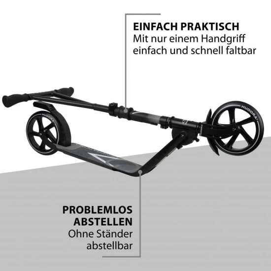 Budget ⌛ HUDORA BigWheel® Generation V 205, Scooter Schwarz "Exklusiv Edition" Mit Pylone Set (Bundle) ⌛ 7 Budget ⌛ HUDORA BigWheel® Generation V 205, Scooter Schwarz "Exklusiv Edition" Mit Pylone Set (Bundle) ⌛ – Bild 5