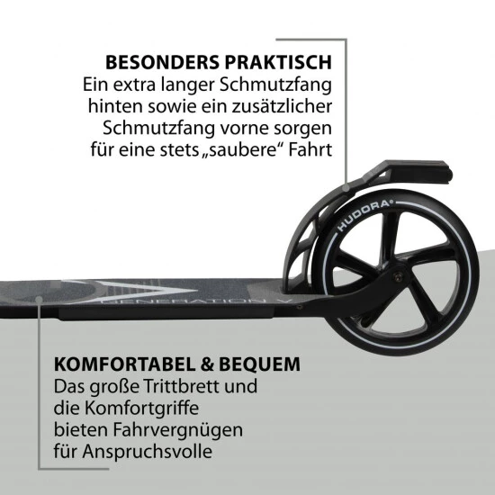 Budget ⌛ HUDORA BigWheel® Generation V 205, Scooter Schwarz "Exklusiv Edition" Mit Pylone Set (Bundle) ⌛ 10 Budget ⌛ HUDORA BigWheel® Generation V 205, Scooter Schwarz "Exklusiv Edition" Mit Pylone Set (Bundle) ⌛ – Bild 8