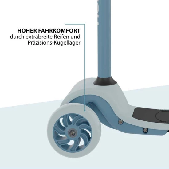 Rabatt ⌛ HUDORA Tri-Scooter, Blue Cityroller Roller Tretroller Kinderroller Stuntroller Stuntscooter Kickboard Kinderscooter Whee 🎉 6 Rabatt ⌛ HUDORA Tri-Scooter, Blue Cityroller Roller Tretroller Kinderroller Stuntroller Stuntscooter Kickboard Kinderscooter Whee 🎉 – Bild 4