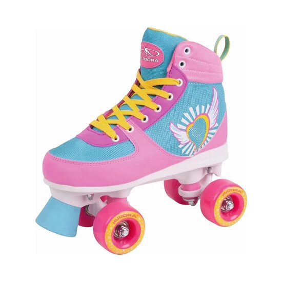 Billig 👍 Hudora Rollschuh Skate Wonders Gr. 35/36 🌟 3 Billig 👍 Hudora Rollschuh Skate Wonders Gr. 35/36 🌟