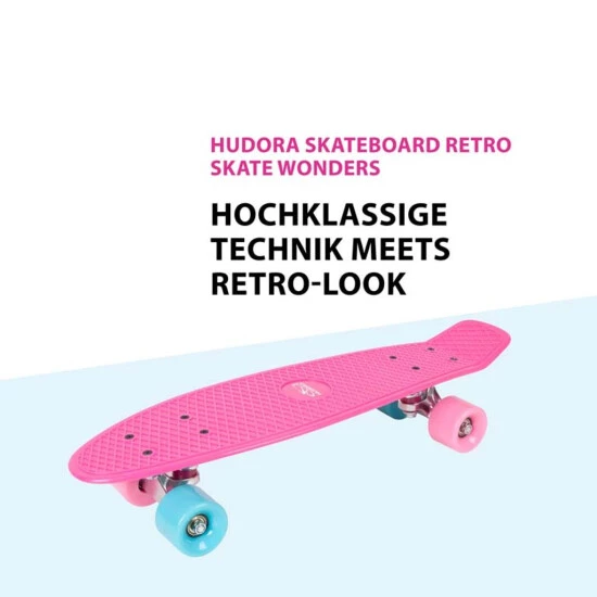 Am billigsten 🧨 Skateboard Hudora Skate Wonders Rosa ⌛ 6 Am billigsten 🧨 Skateboard Hudora Skate Wonders Rosa ⌛ – Bild 4