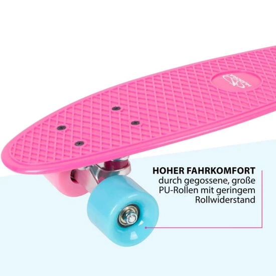 Am billigsten 🧨 Skateboard Hudora Skate Wonders Rosa ⌛ 8 Am billigsten 🧨 Skateboard Hudora Skate Wonders Rosa ⌛ – Bild 6